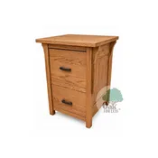 Amish made Bradford 2 Drawer File Cabinet