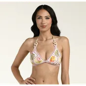 MANHATTAN BEACHWEAR palm soft band halter bra