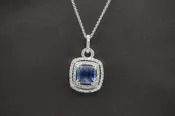 SAPPHIRE PENDANT — Y2K Jewelers | Engagement ring and luxury gemstone jeweler