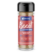 Boost Freeze Dried Beef Liver Pet Food Topper, 3.2-oz