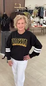 Chenille Seams Crewneck Sweatshirt
