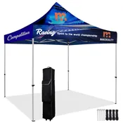 10’x10′ Full Color Pop Up Canopy Tent Kit