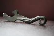 Key Chain, Hand Forged Bottle Opener
