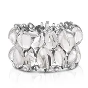 Cicada Moonstone & Diamond Bracelet