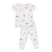 Angel Dear Baby Farm Faces S/S Loungewear Set
