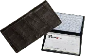Black Alligator Checkbook Cover