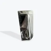 18 oz Silver Stand Up Pouches - Silver/Silver - 1000 Pack - 6" x 10" x (1.5" + 1.5")