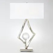 Abstract Table Lamp - Nickel