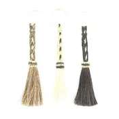 2305999 M&F Western Horse Hair 3 Strand Assorted Key Ring
