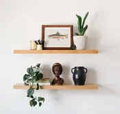 Alder Floating Shelf