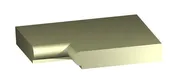 Bullnose Coping Outside Corner 16 1/2″ X 16 1/2″ X 2 1/2″