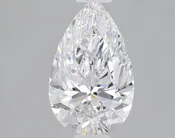 0.92 Carat Certified Pear Loose Stone Lab Grown Diamond No. 2026981