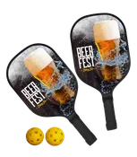 Smasher Pickleball Set Black (Full Color)