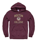 Boston College Arch & Seal Hoodie Sweatshirt-Maroon