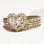 Heart Ring Set