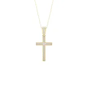 10K 0.10CT Diamond Pendant