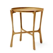 Addison Side Table Aged Brass