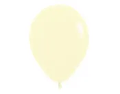 05″ PASTEL MATTE YELLOW (50PCS)