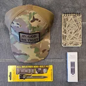 “In God We Trust” Camo Hat Father’s Day Bundle