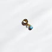 Blue Evil Eye Lock Charm