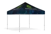 Custom Canopy Tent – 10ft W x 10ft D Printed – Four Seasons