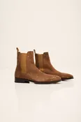 All Leather Essential Chelsea Boot - Tan Suede