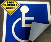 Peel-And-Stick HC Sign