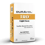 Broom Finish Concrete Overlay – Duravel TRO™