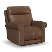 Alexander Power Recliner with Power Headrest & Lumbar by Flexsteel