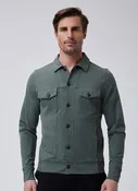 Good Man | Jersey Jean Jacket | Army