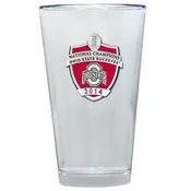 2014 Ohio State Football Championship Pint Glass, 16 oz