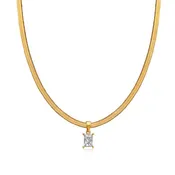 Adèle Herringbone Necklace