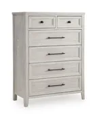 Darbonton – Six Drawer Chest – Dove White