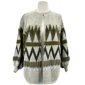 Akemi+Kim grey/green/multi Cardigan