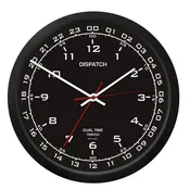 10" Dispatch Dual Time Clock (Zulu) - Black