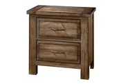 Artisan & Post Maple Road 2 Drawer Night Stand in Maple Syrup