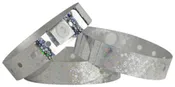 Holographic Wristband – Silver – 500ct Box