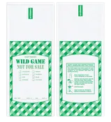 1LB Wild Game Green- Not for Sale  (Case of 1,000)