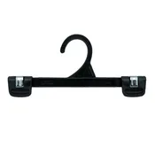 200x Fixed Neck 10″ Plastic Gripper Hangers 1001B