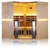 CLEARLIGHT SANCTUARY C - Full Spectrum Four Person Corner Infrared Sauna