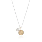Circle of Life Dual Divided Disc Charity Necklace