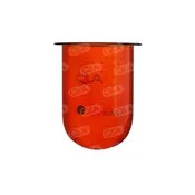 1000mL Amber Glass Vessel, Erweka compatible