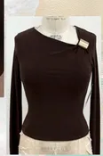 Asymmetrical Top (Long Sleeve)