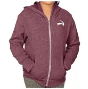 Original Youth TriBlend Zip Hood - Garnet