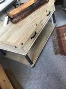 2017 Series Rectangular Cocktail Table by Null Furniture 2017-01 Discontinued