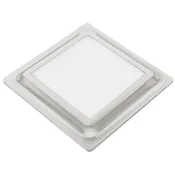 AeroPure ABF110 L5 110 CFM Bathroom Exhaust Fan with LED Light | 0.9 Sones | Square Grille | Energy Star