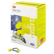 3M E-A-R Classic Plus Corded Earplugs 311-1105, in Poly Bag