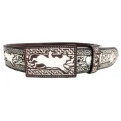 Cinto Charro En Lazer Estilo 9 Suertes charras