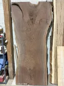 Single Slab Live Edge Walnut Dining Table | Portland, Oregon