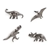 cast metal dinosaur magnets